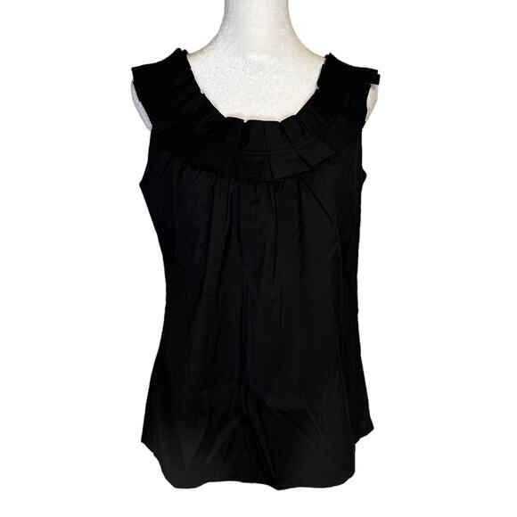 Etcetera black sleeveless tank top size 4 - Picture 1 of 10